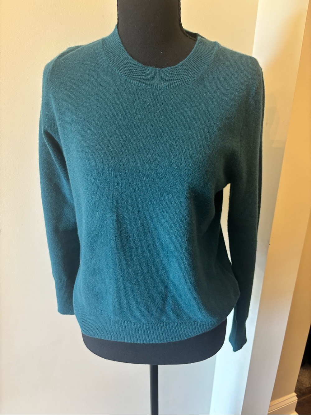 J. Crew Teal Crewneck Sweater